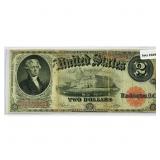 1917 LG $2 Legal Tender Note