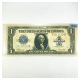 1923 LG $1 Silver Certificate LIGHTLY CIRCULATED