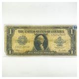 1923 LG $1 Silver Certificate LIGHTLY CIRCULATED