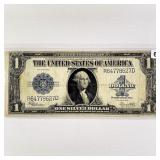 1923 LG $1 Silver Certificate LIGHTLY CIRCULATED