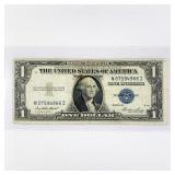 1935 E $1 Silver Certificate LIGHTLY CIRCULATED
