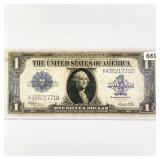 1923 LG $1 Silver Certificate LIGHLTY CIRCULATED