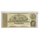 1863 LG $20 Confederate Note