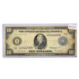 1914 LG $10 Fed Reserve Note