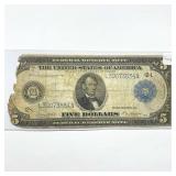 1914 LG $5 Fed. Reserve Note