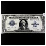 1923 LG $1 Dollar Silver Certificate UNC