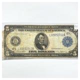 1914 LG $5 Fed. Reserve Note