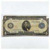 1914 LG $5 Fed. Reserve Note