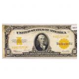 1922 $10 Gold Cert.