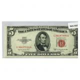1953 B $5 Legal Tender Note
