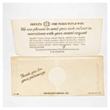 1900'S Nestle's Fine Foods Envelope