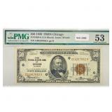 1929 Bank of Chicago, IL $50 Fed Reserve Note PMG