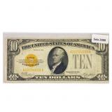 1928 $10 Gold Cert.