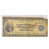 1918 LG Bank of Boston, MA $1 Legal Tender Note