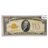 1928 $10 Gold Cert.