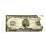 1914 $5 Fed. Reserve Note