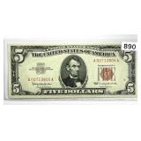 1963 $5 Legal Tender Note - UNCIRCULATED