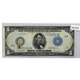 1914 LG $5 Fed Reserve Note