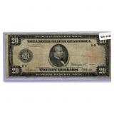 1914 LG $20 Fed Reserve Note