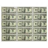 (15) 2003 $10 Consec Fed. Reserve Notes w/ Stars