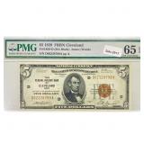 1929 Bank of Cleveland, OH $5 Legal Tender Note