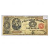 1891 LG $1 Treasury Note