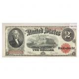 1917 LG $2 Legal Tender Note