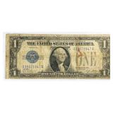1928-A $1 Silver Certificate Funny Back CIRC