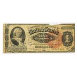 1886 LG $1 Martha Washington Silver Certificate