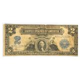 1899 LG $2 Silver Certificate CIRCULATED