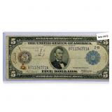 1914 LG $5 Fed Reserve Note