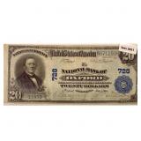 1902 LG Bank of Oxford, PA $20 Legal Tender Note