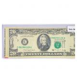 1988 A Error $20 Fed Reserve Note