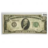 1928 A $10 Fed Reserve Note