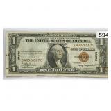 1935 A WW2 Hawaii $1 Silver Cert.