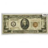 1934 $20 Fed Reserve Note