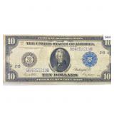 1914 LG $10 Fed Reserve Note