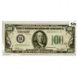 1928 A $100 Fed Reserve Note