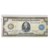 1914 LG $10 Fed Reserve Note