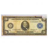 1914 LG $20 Fed Reserve Note