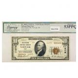1929 Bank Norwalk, OH $10 Legal Tender Note LCG