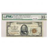 1929 San Francisco Bank, CA $50 Fed Reserve Note