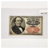 1874 25C Fractional Currency Note