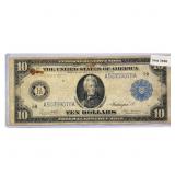 1914 LG $10 Fed Reserve Note