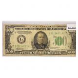 1934 $500 Fed Reserve Note
