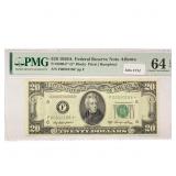 1950 A $20 Fed Reserve Note PMG Ch UNC64