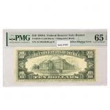 1988 A Offset PR Error $10 Fed Reserve Note PMG