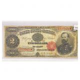 1891 LG $2 Treasury Note