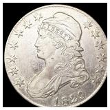 1829/7 Capped Bust Half Dollar CLOSELY 1829/7 Capped Bust Half Dollar CLOSELY
