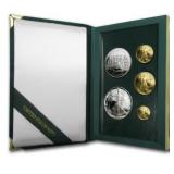 1993 5-Coin Proof Gold & Silver Philadelphia Set 1993 5-Coin Proof Gold & Silver Philadelphia Set